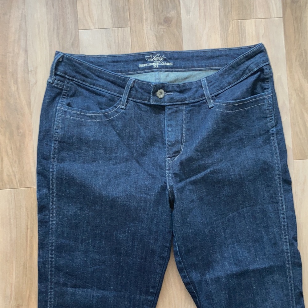 Levi’s San Francisco Slight curve classic jean size 12  M / 31 - Picture 11 of 17